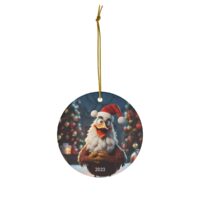 "The Rooster" 2023 Christmas Ceramic Ornament