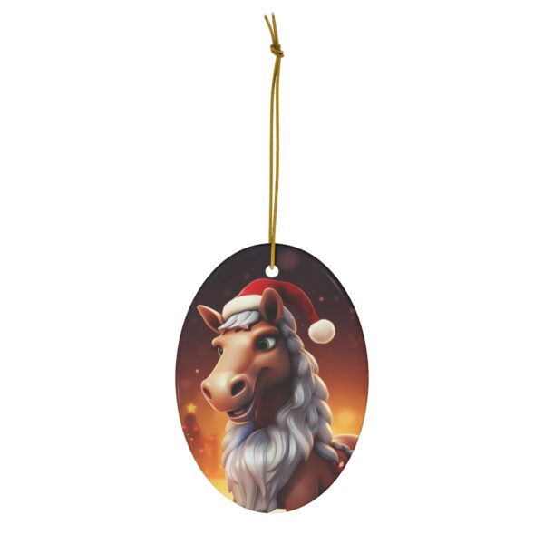 "The Horse" 2023 Christmas Ceramic Ornament