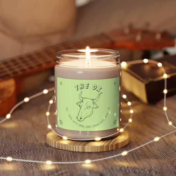 "The Ox" Scented Soy Candle, 9oz v2