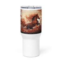 "The Horse" 25oz Travel Mug